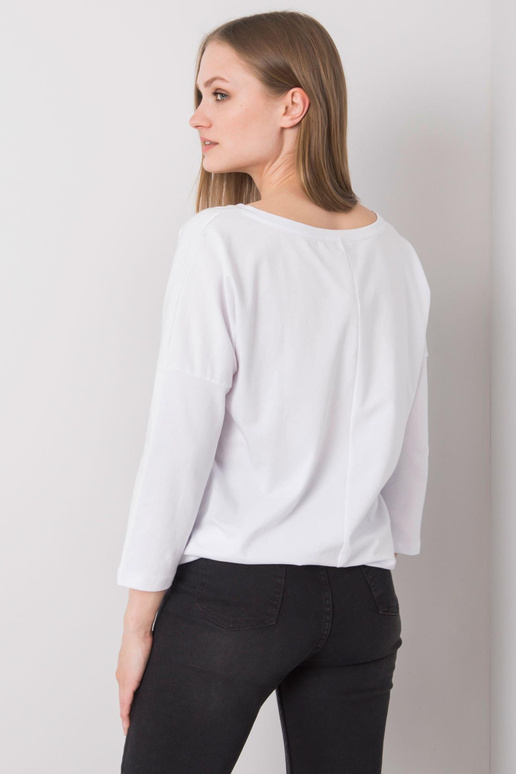 Valge trükiga pluus Rosita RUE PARIS