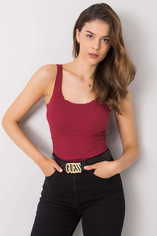 Burgundia triibuga topp Robertina RUE...