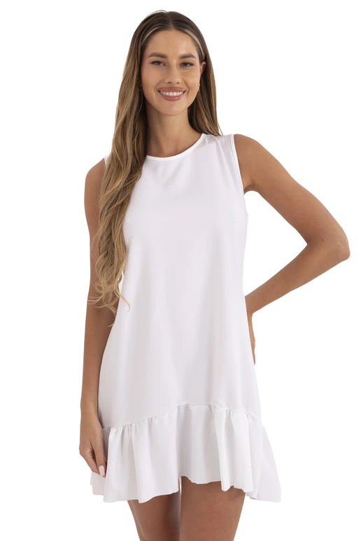 Andre RUE PARIS valge volangidega kleit