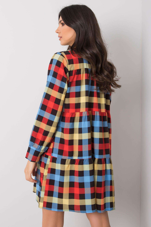 Jendayi punane ja sinine ruuduline kleit Jendayi punane ja sinine ruuduline kleit