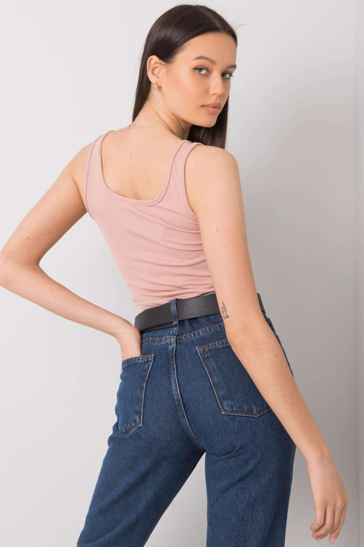 Määrdunud roosa taskutega topp Rosalind Määrdunud roosa taskutega topp Rosalind