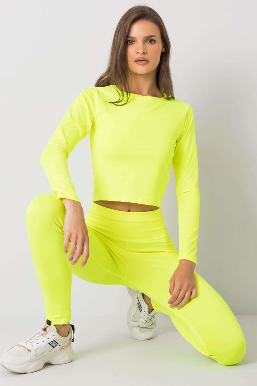 Fluo kollane spordikomplekt Patrice