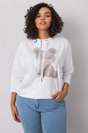 Aurea valge puuvillane pluus 2