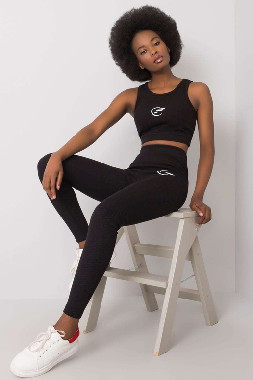 Must spordikomplekt Hailie FOR FITNESS Must spordikomplekt Hailie FOR FITNESS