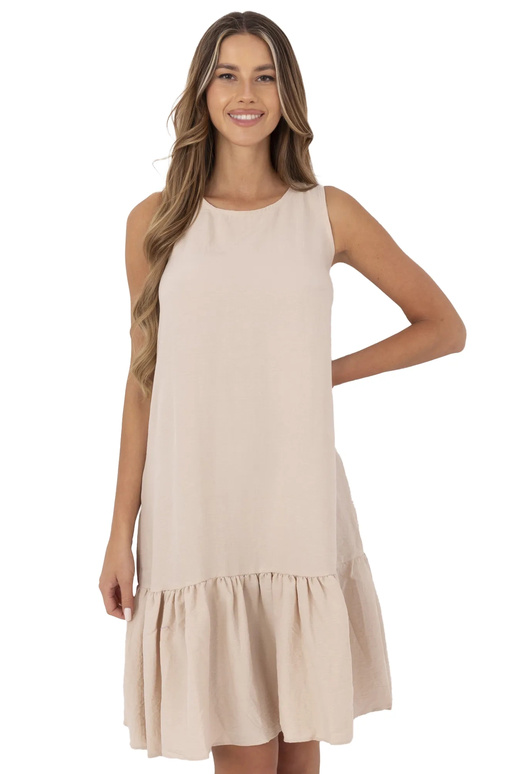 Beež volangiga kleit Jossie RUE PARIS