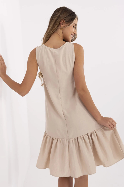 Beež volangiga kleit Jossie RUE PARIS