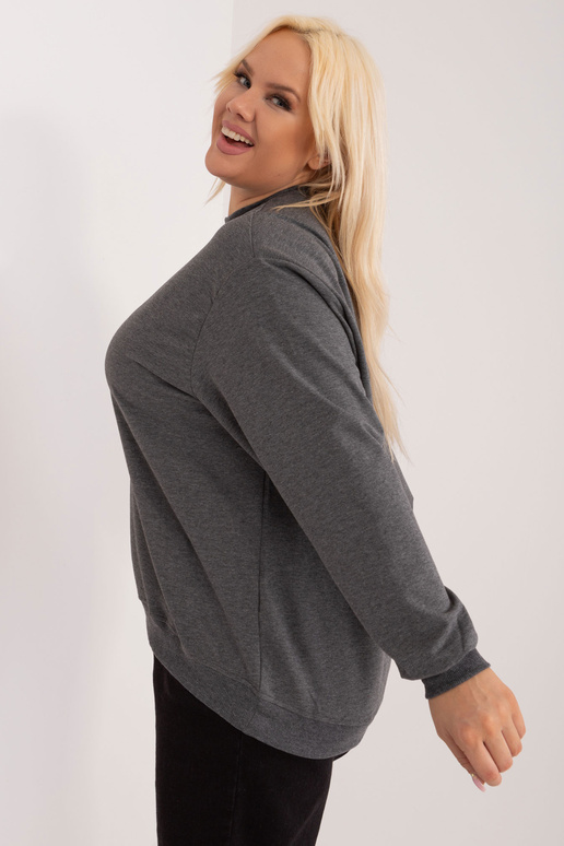 Tumehall Melange Suures suuruses...