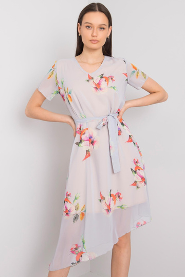 Hall lilledega kleit Noemie