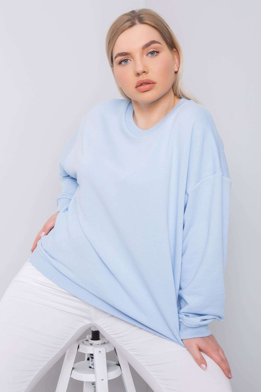 Helesinine Plus Size puuvillane...