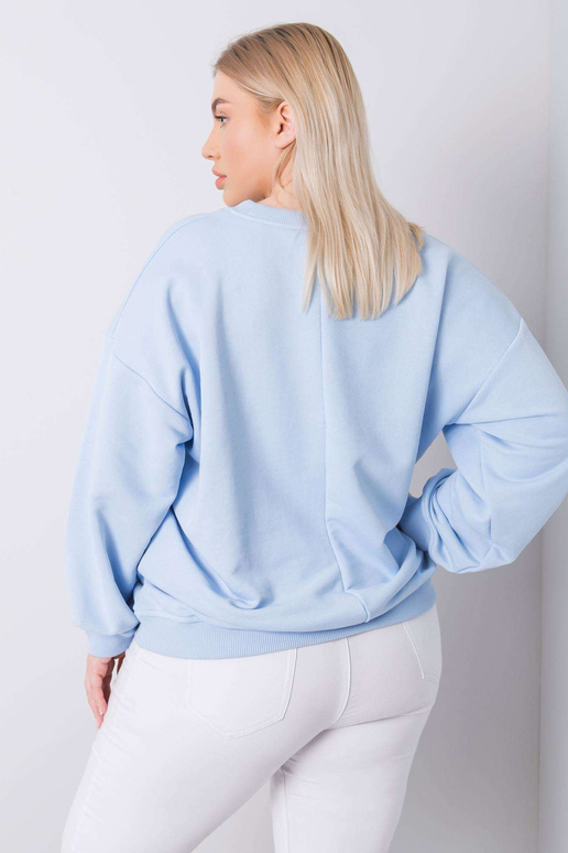 Helesinine Plus Size puuvillane...