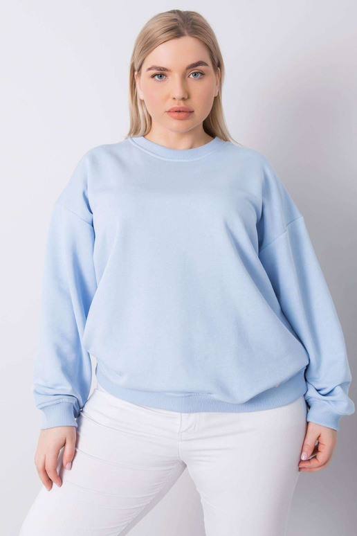 Helesinine Plus Size puuvillane...