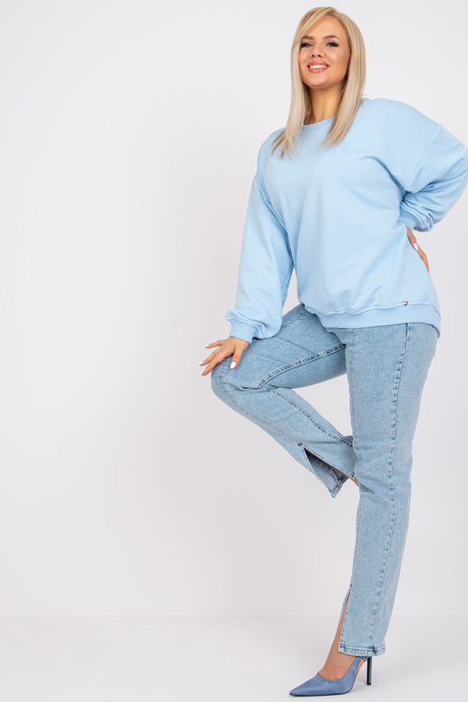 Helesinine Plus Size puuvillane...