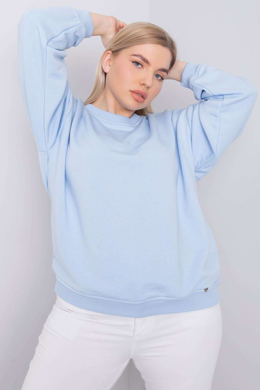 Helesinine Plus Size puuvillane...