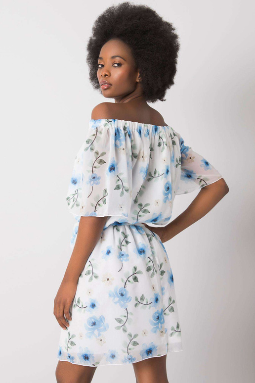 Valge Yamilethi lilleline kleit