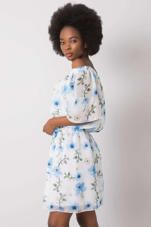 Valge Yamilethi lilleline kleit