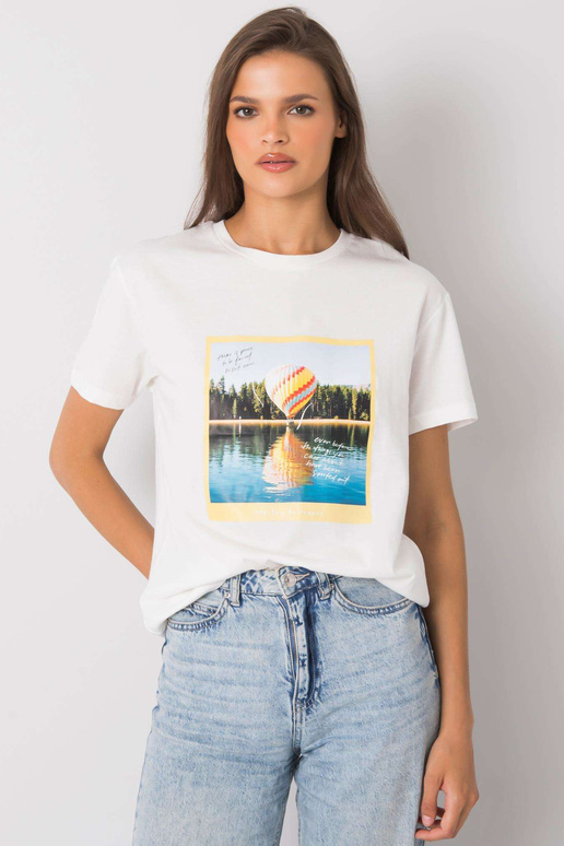 Ecru t-särk trükiga Solly Ecru t-särk trükiga Solly