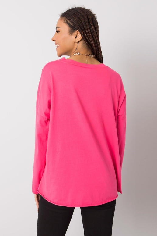 Miriana roosa pikkade varrukatega pluus