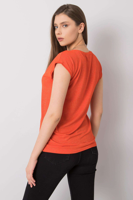 Oranži triibuline pluus Giselle RUE...