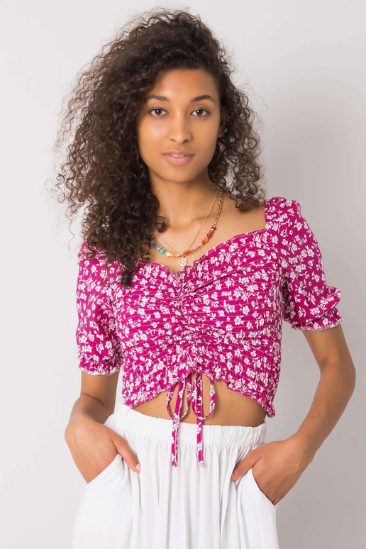 Dinah RUE PARIS Fuksia värvi pluus