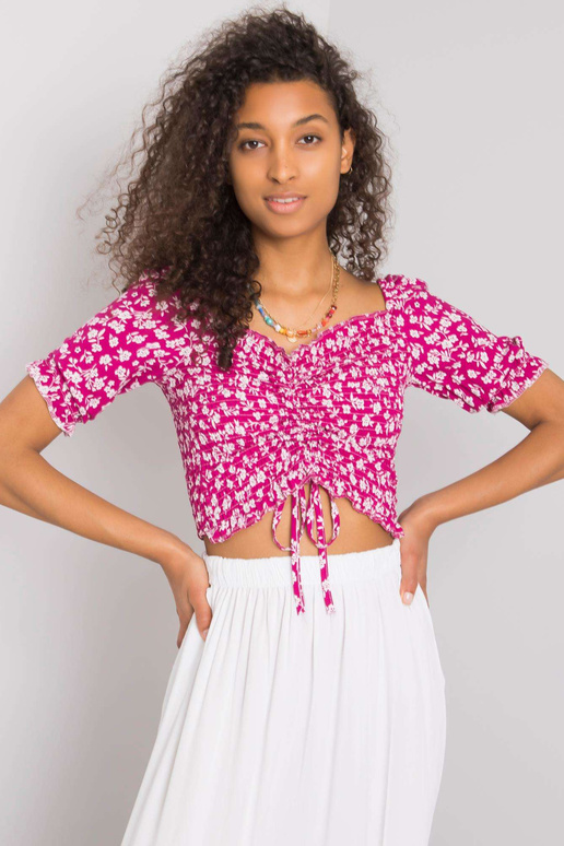 Dinah RUE PARIS Fuksia värvi pluus