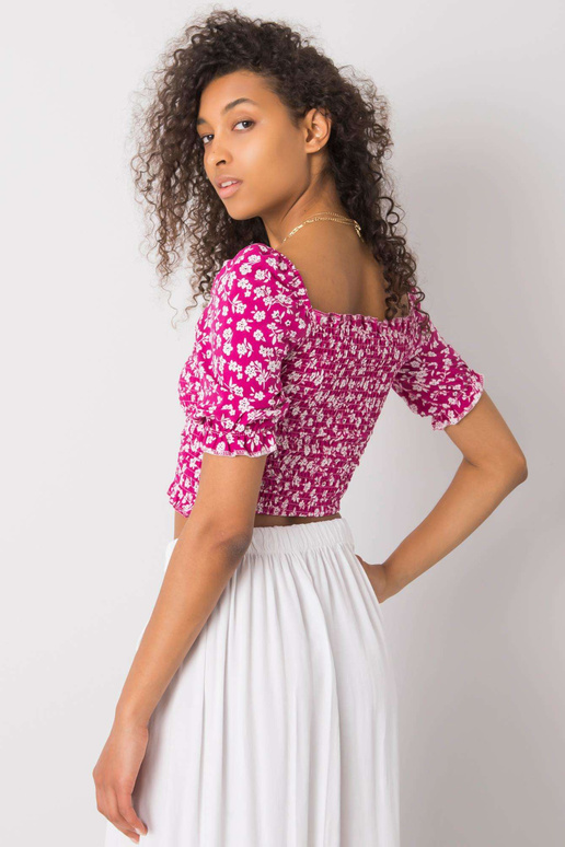 Dinah RUE PARIS Fuksia värvi pluus