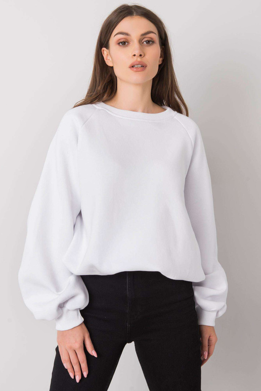 Valge kapuutsiga dressipluus Tashi...