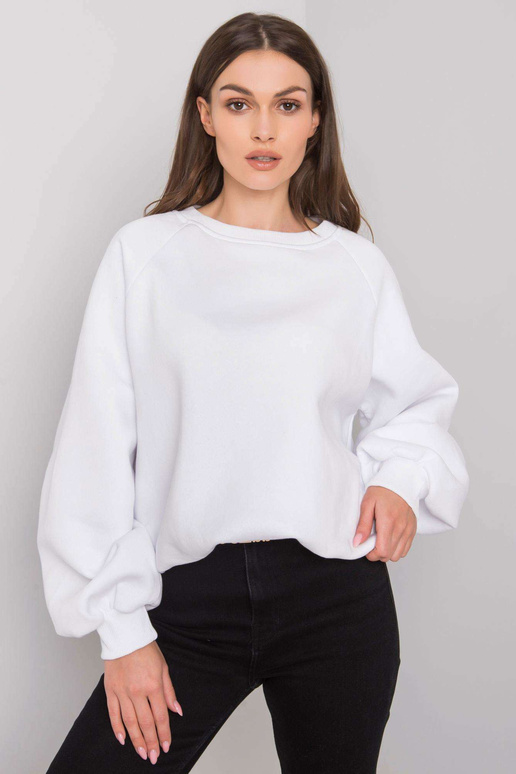 Valge kapuutsiga dressipluus Tashi...