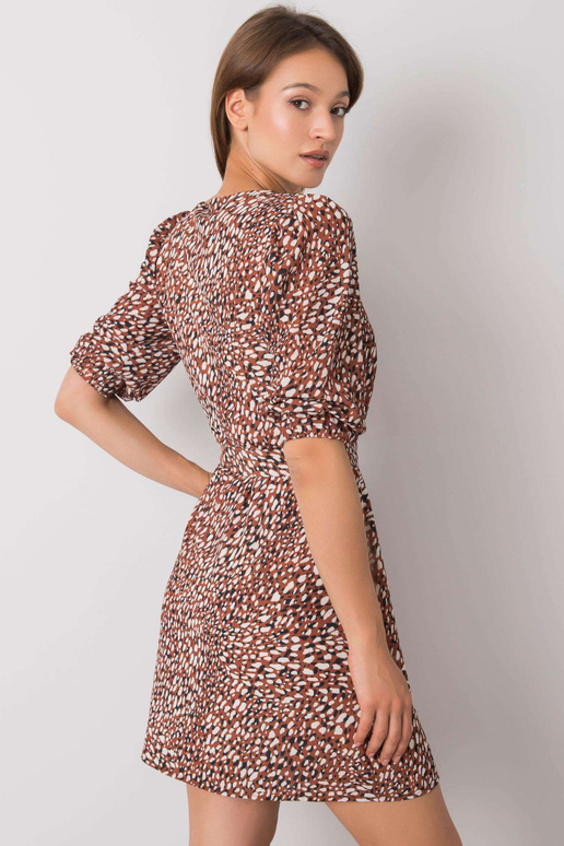 Pruun Jianna printidega kleit