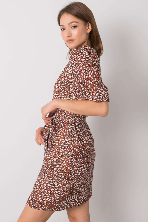 Pruun Jianna printidega kleit