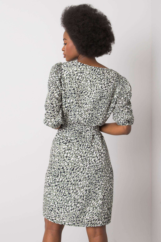 Roheline Jianna trükistega kleit