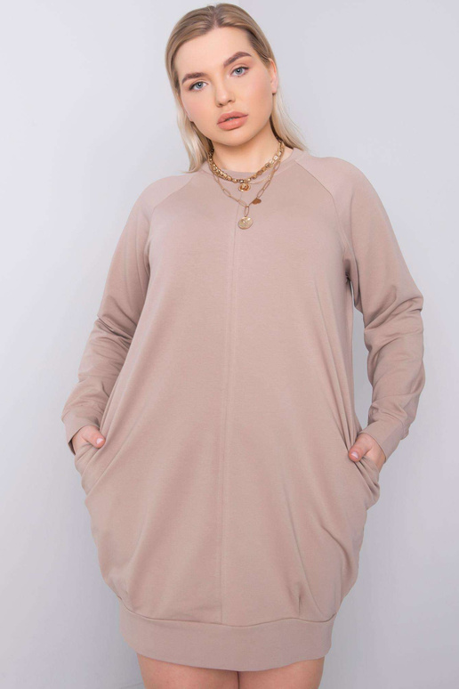 Ariadne tumebeež pluss-suuruses kleit