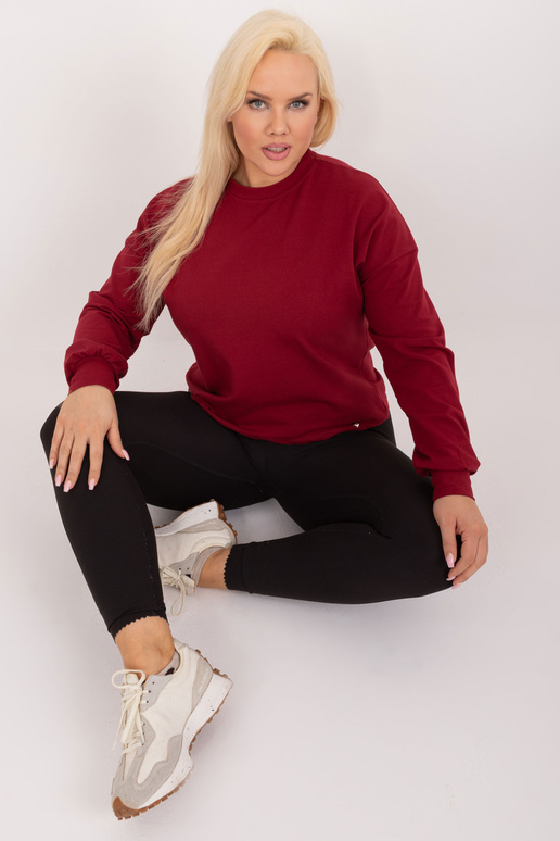 Burgundia pluss suuruses dressipluus...