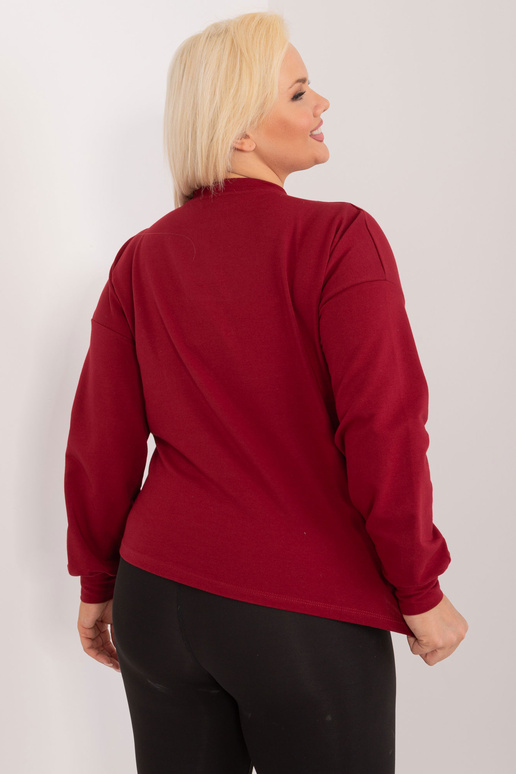 Burgundia pluss suuruses dressipluus...