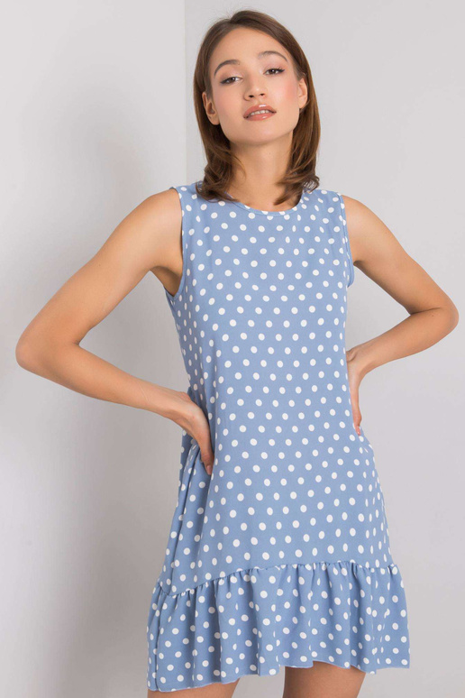 Sinine täpiline kleit Nicollete RUE...