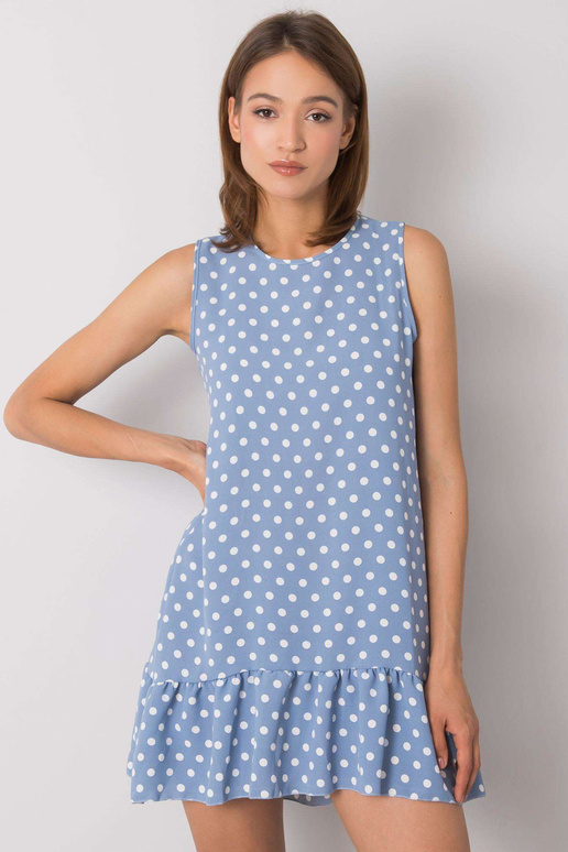 Sinine täpiline kleit Nicollete RUE...