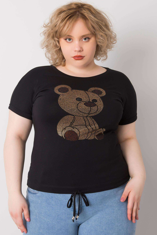 Must pluss-suuruses kividega pluus Luce