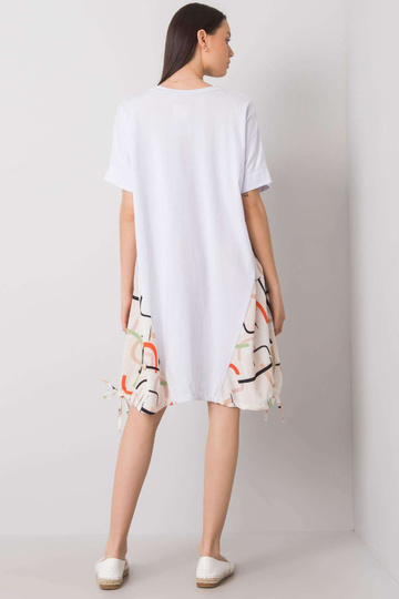 Valge ja beež kleit Ebba...