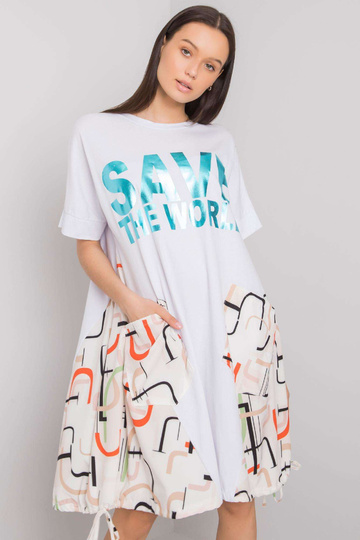 Valge ja beež kleit Ebba... 2