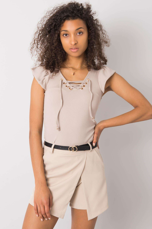 Waverly nööriga beež pluus