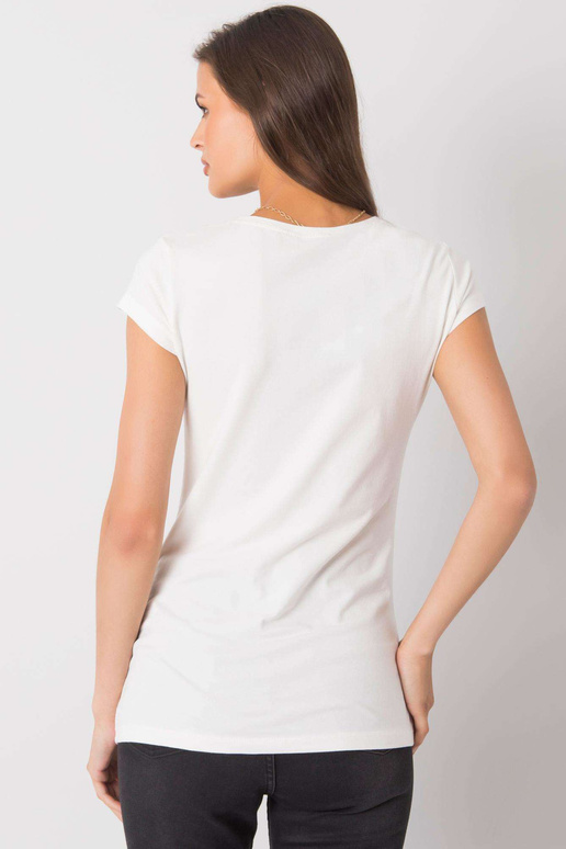 Ecru t-särk Haley aplikatsiooniga