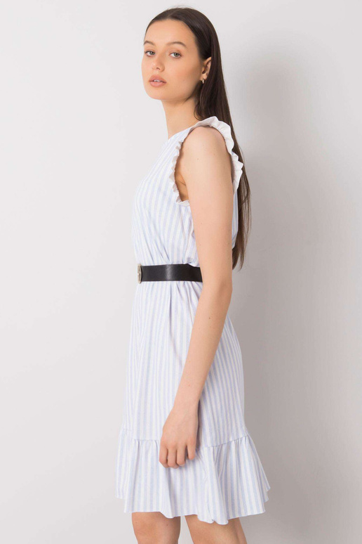 Helesinine triibuline Clarabelle kleit