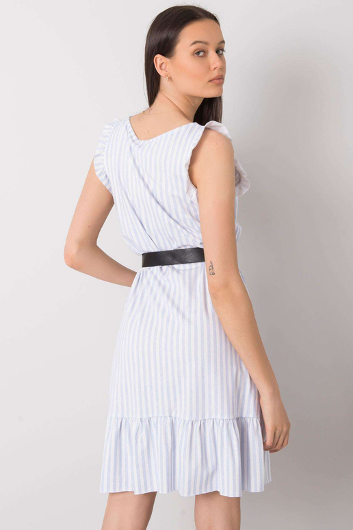 Helesinine triibuline Clarabelle kleit