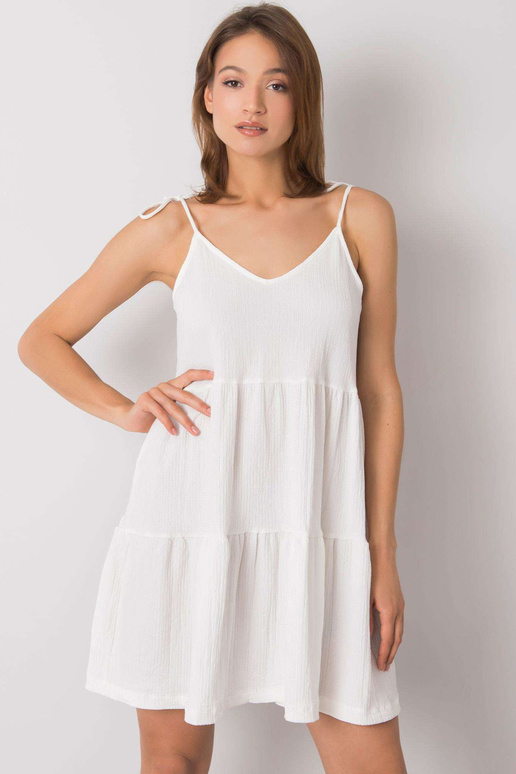 Valge volangidega kleit Manon RUE PARIS