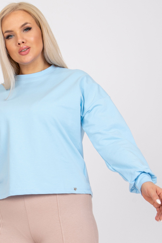 Helesinine Plus Size pikkade...