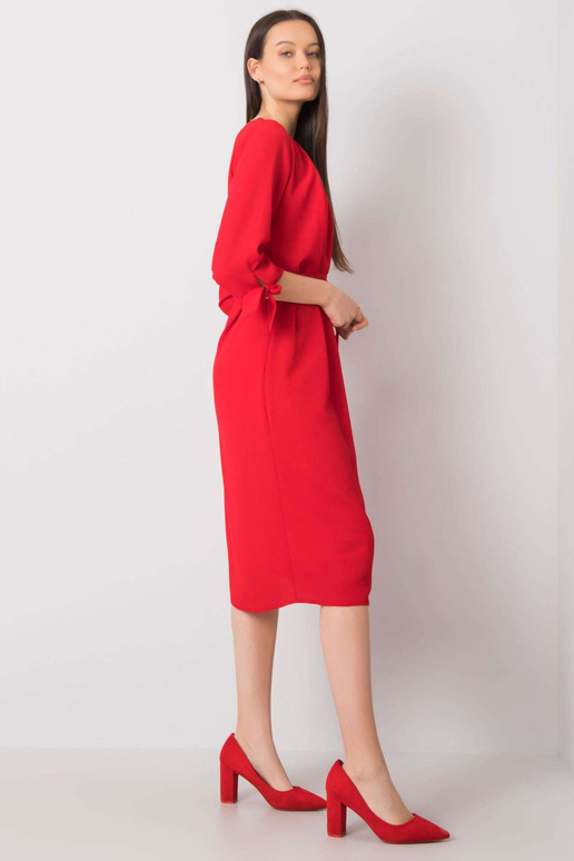 Alethea punane kokteilikleit