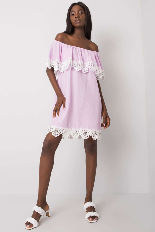 Helelilla Hispanic kleit Lee pitsiga