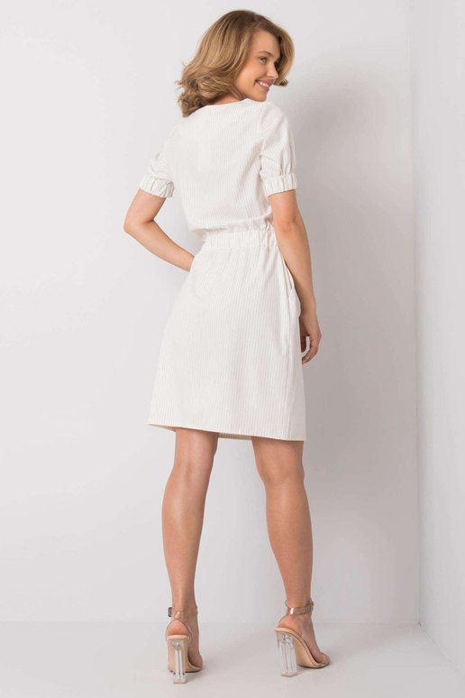 Ecru Merline triibuline kleit