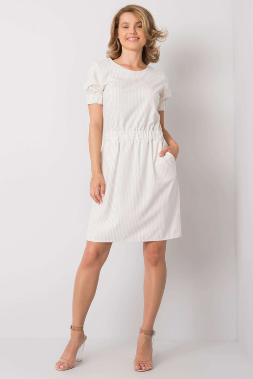 Ecru Merline triibuline kleit