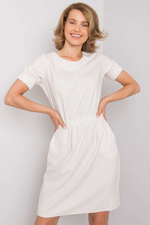 Ecru Merline triibuline kleit