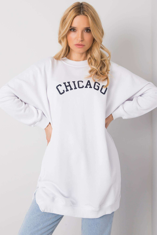 Valge tuunika kirjaga Corazon RUE PARIS